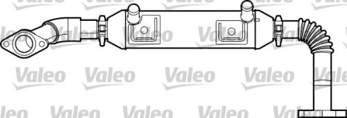 Elemento enfriador, reciclaje gases escape